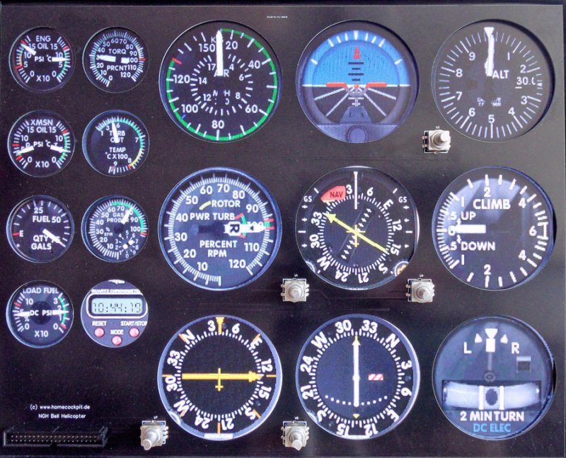 NGH  Bell Helicopter  Panel + Controller